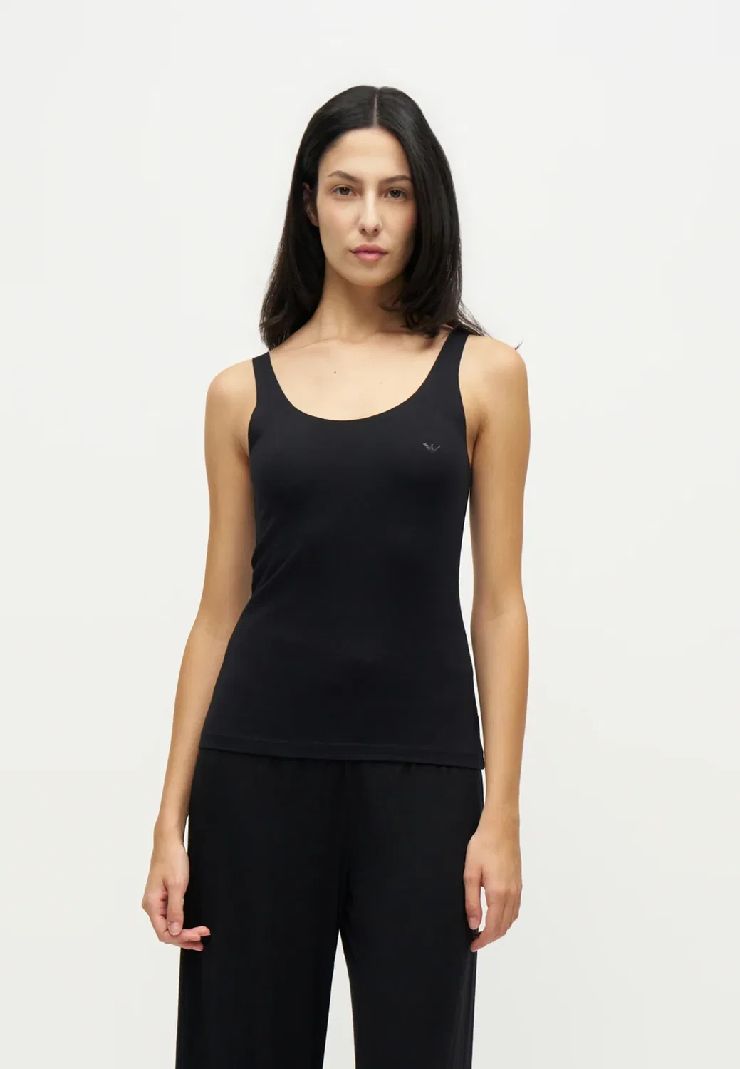 Майка - нижняя рубашка Emporio Armani, Black