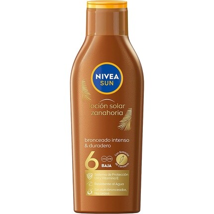 

Sun Sun Milk Морковь Spf6 200мл, Nivea