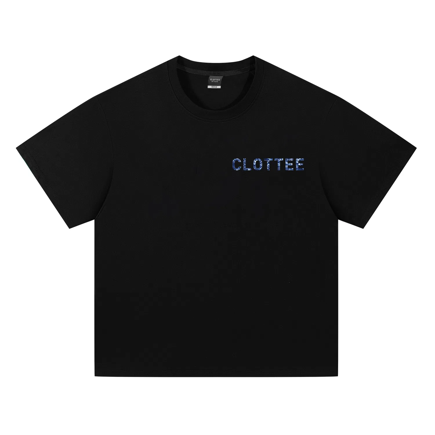 Детская футболка с круглым вырезом, свободного кроя CLOT, Apricot — фото 4