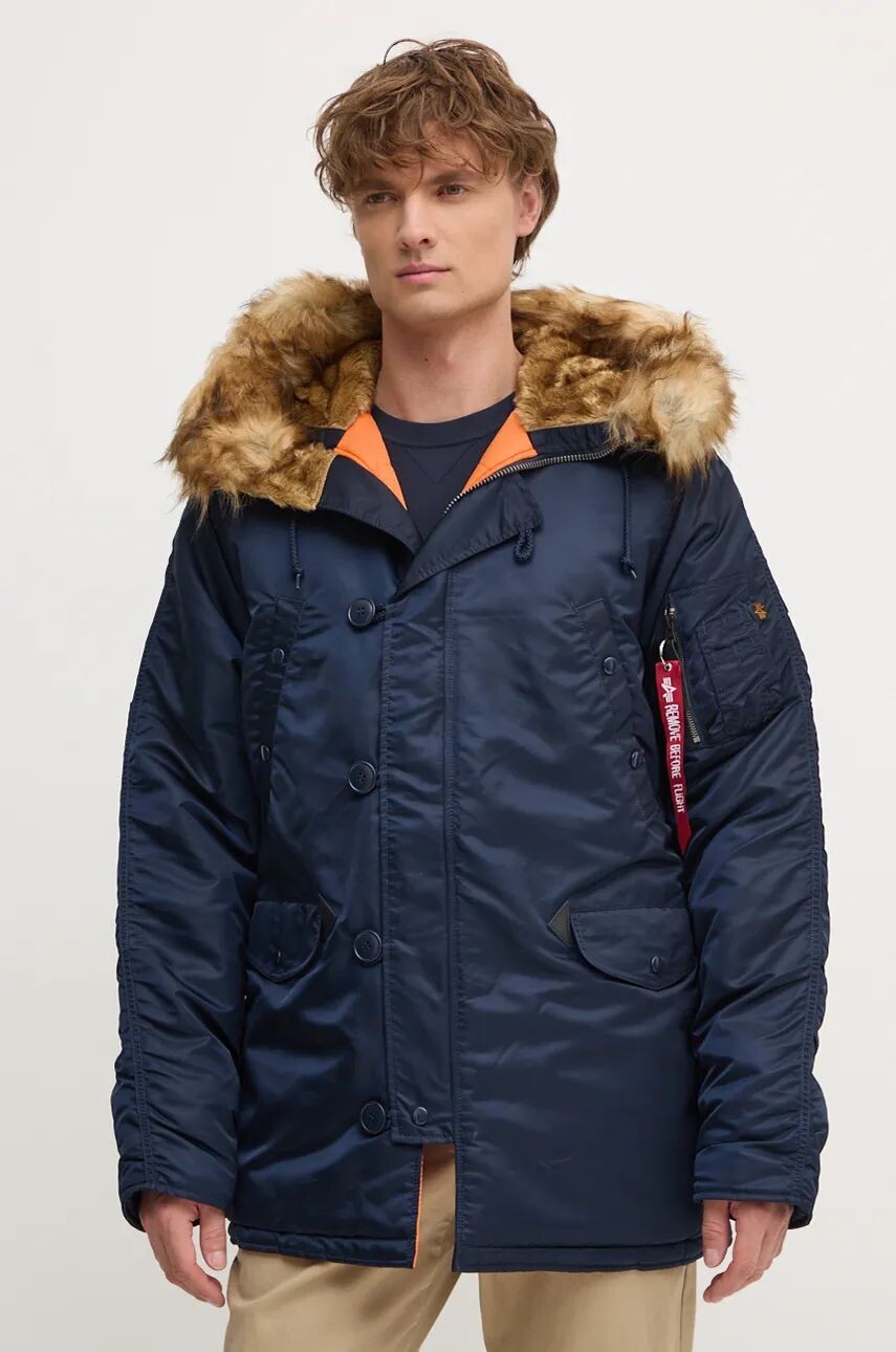 

Куртка Alpha Industries N3B 103141 07, темно-синий
