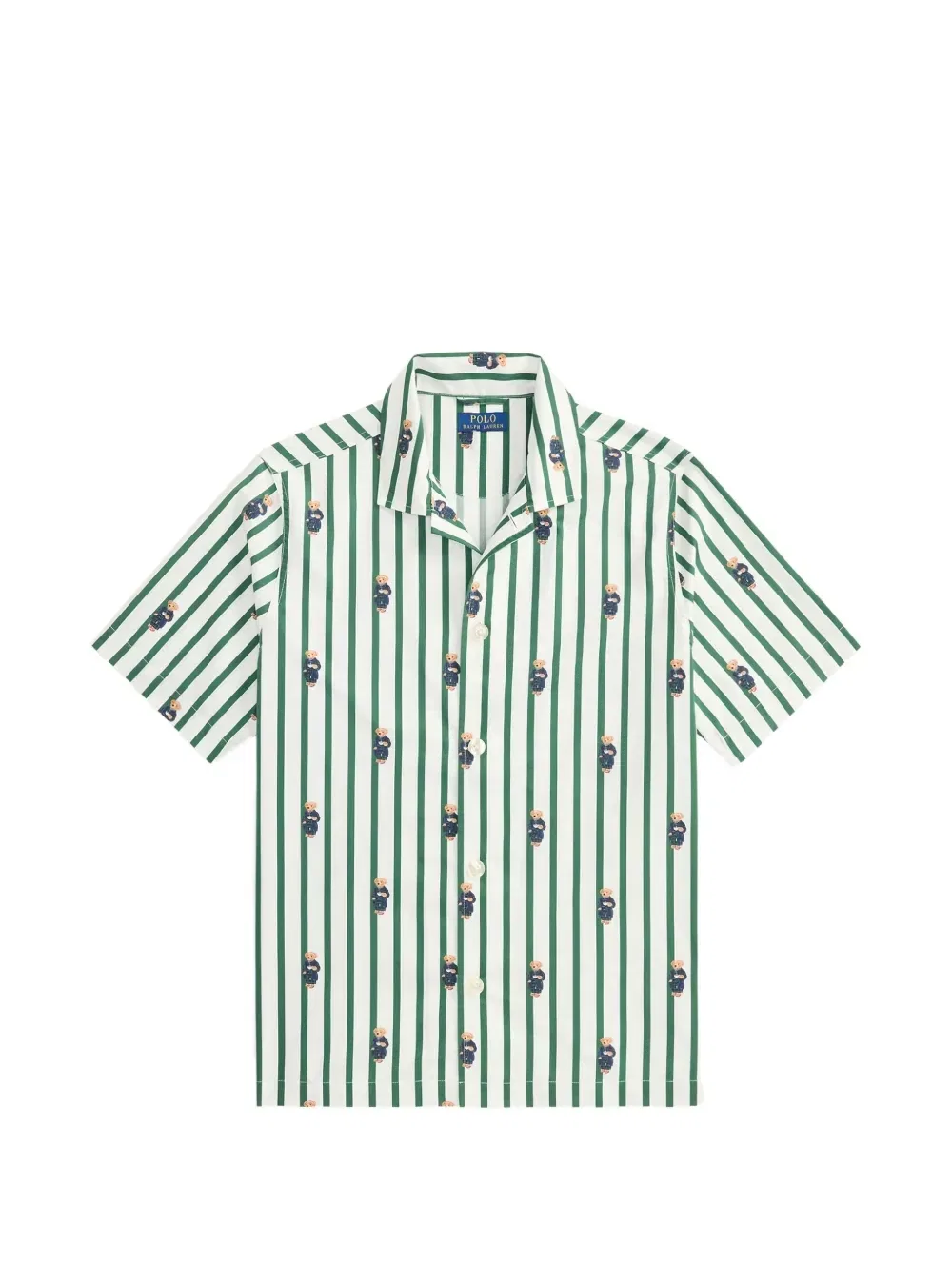 Пижама Polo Bear в полоску Polo Ralph Lauren, белый
