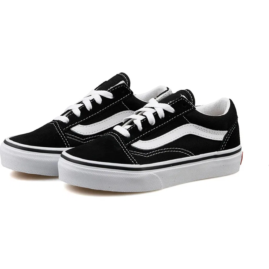 Детские спортивные кроссовки Old Skool Vans, Черный — фото 2