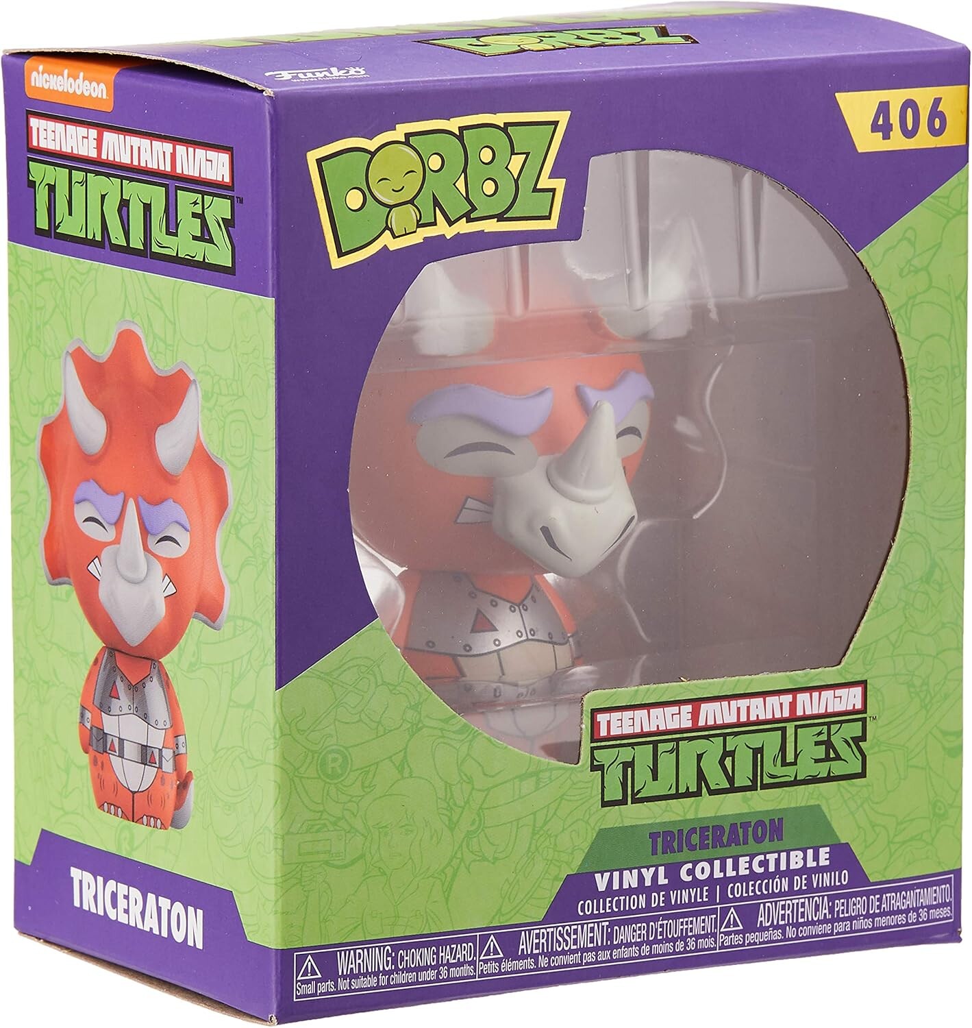 

Виниловая фигурка Funko Dorbz Teenage Mutant Ninja Turtles, Triceratons, 9 см