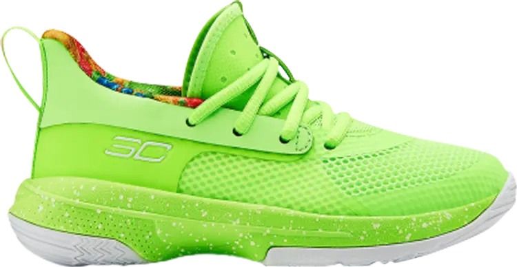 

Кроссовки Under Armour Sour Patch Kids x Curry 7 PS Lime, зеленый