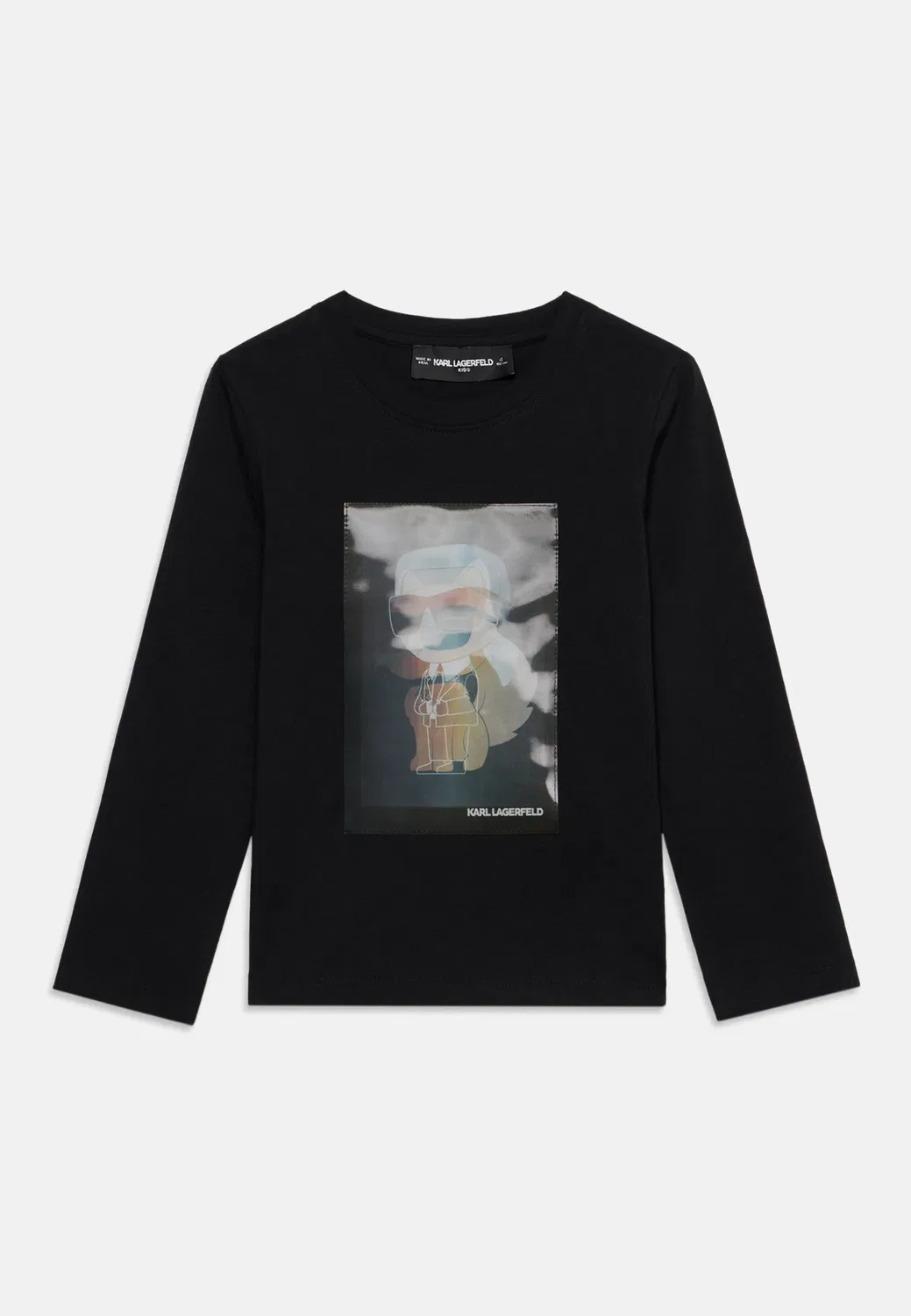 Tee manches longues unisex - футболка с длинными рукавами Karl Lagerfeld Kids, Black