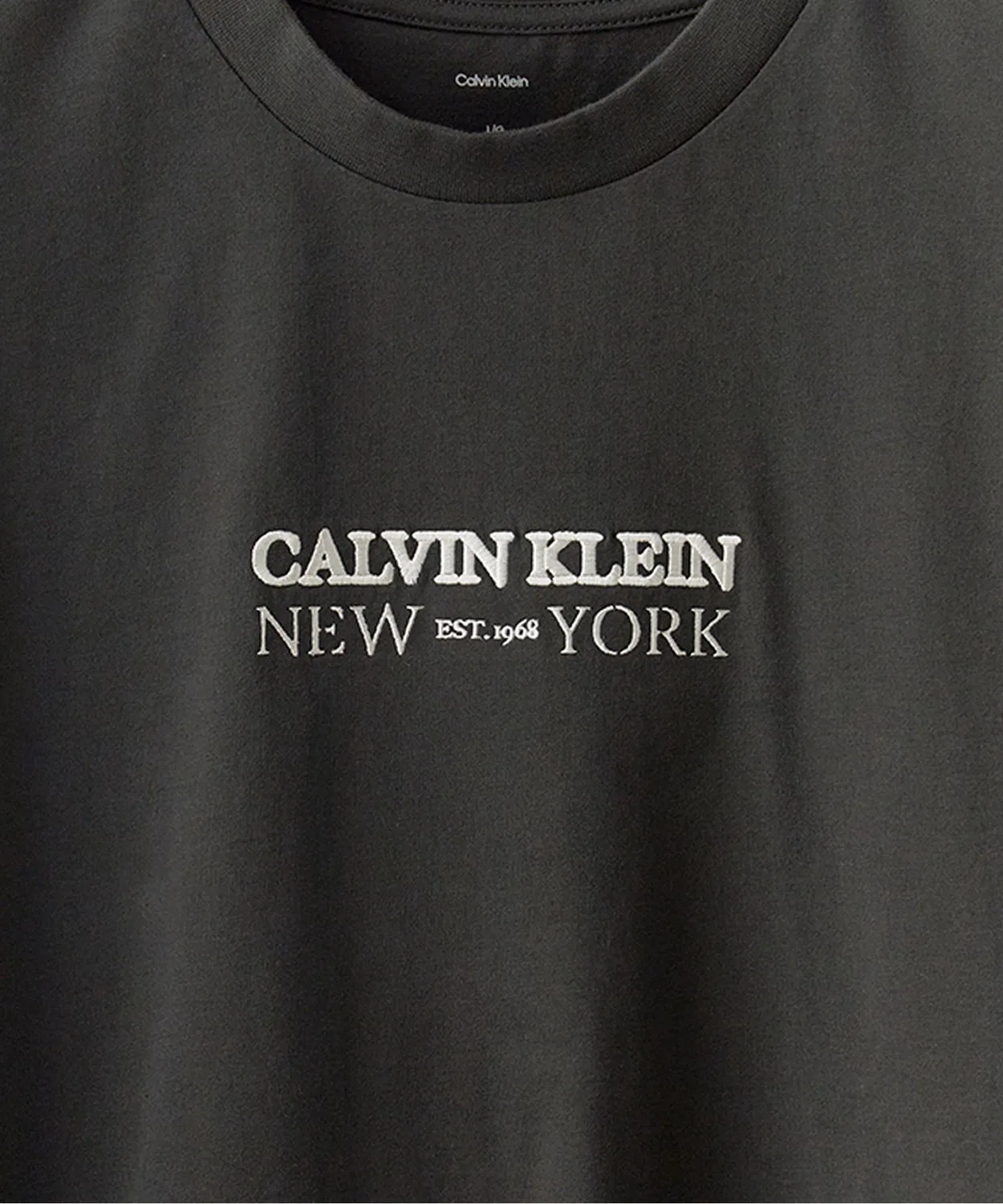 Мужская футболка с принтом Calvin Klein 4RE833G, Black — фото 3