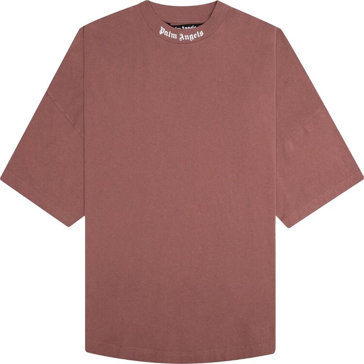

Футболка Palm Angels Classic Logo Over Tee 'Tan/White', загар