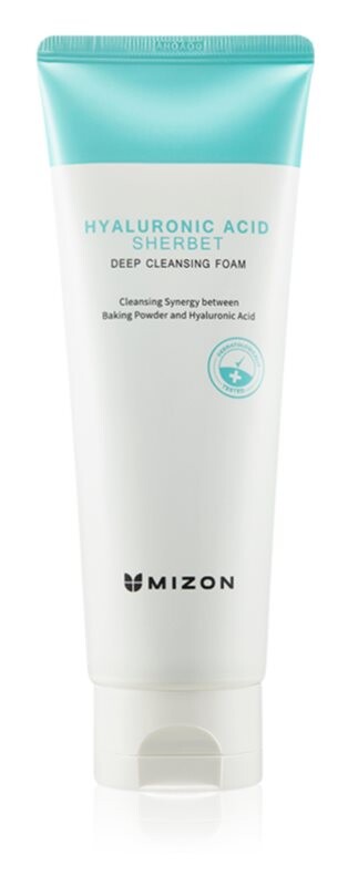 

Пена для глубокого очищения Mizon Hyaluronic Acid Sherbet