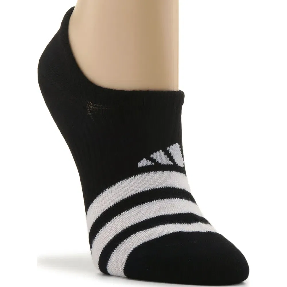 Женские суперлегкие носки Superlite 3.0 набор из 6 пар Adidas, White/Black/Grey — фото 4