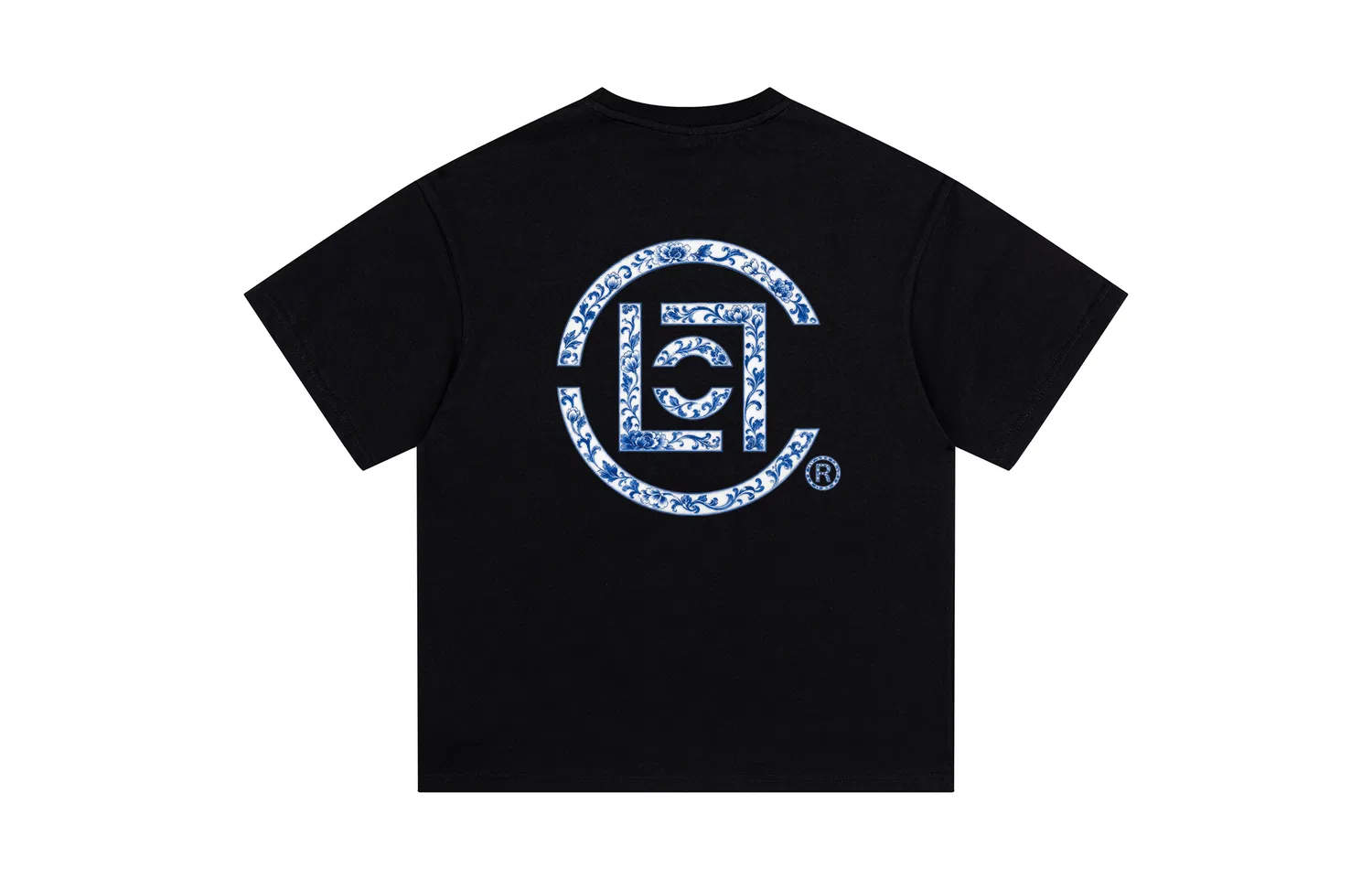 Детская футболка с круглым вырезом, прямая посадка, Navy Blue, CLOT — фото 3