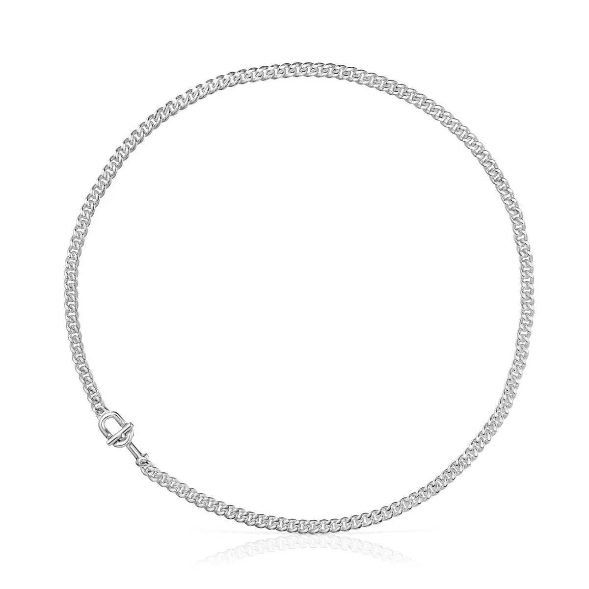 

Колье Tous Manifesto Large Curb Chain, серебро