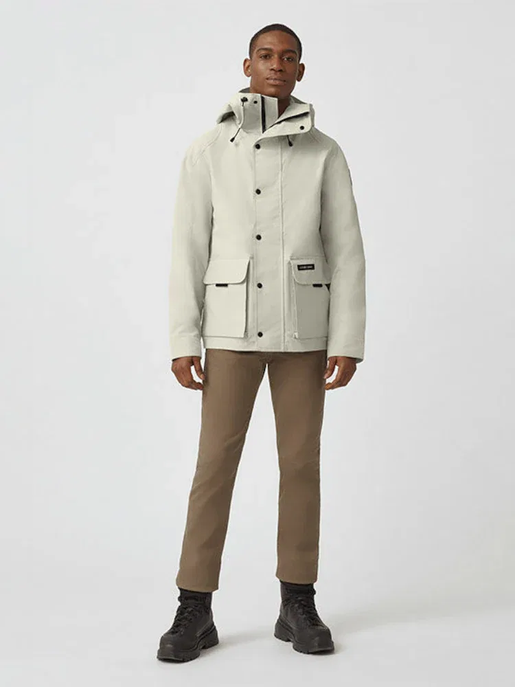 Футболка мужская с коротким рукавом, модель Q255AMJC06LTN CANADA GOOSE, Latte