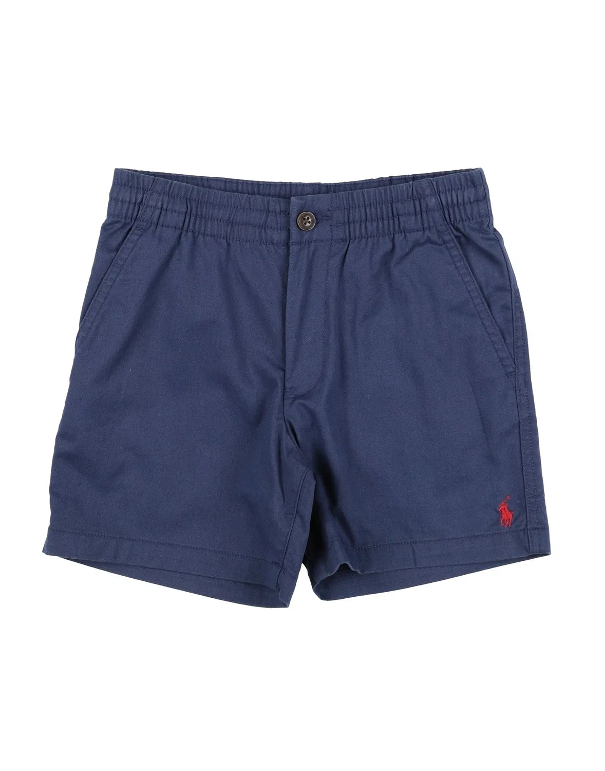 Детские шорты для мальчиков с логотипом Relaxed Fit Flex Abrasion Twill Short Polo Ralph Lauren, темно‑синий