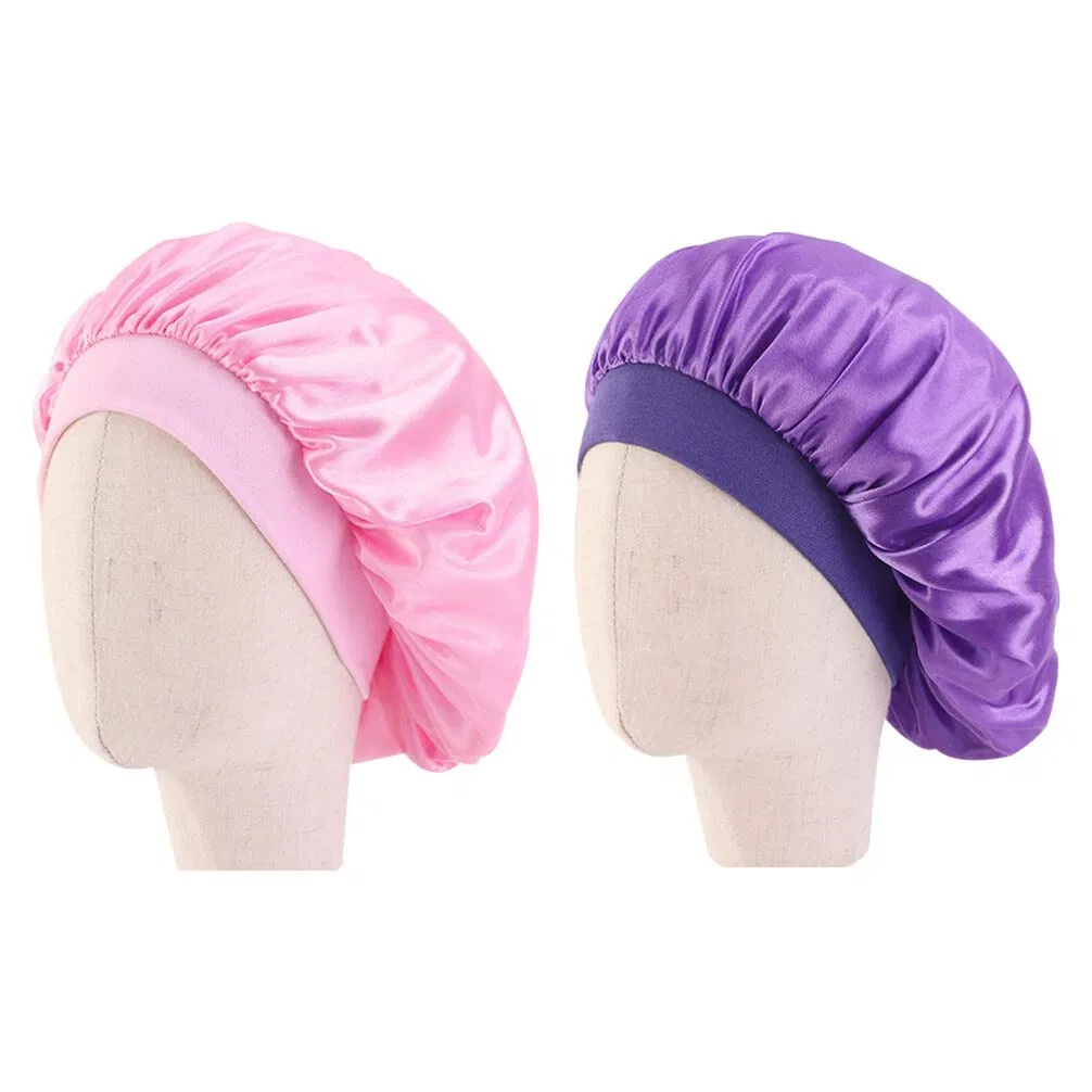 Шапочка для душа Satin, FRCOLOR, 4 шт., Розовый