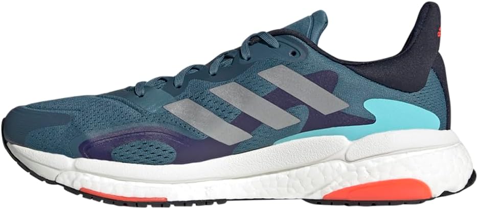 Мужские беговые кроссовки Adidas, индиго/металлик — фото 4