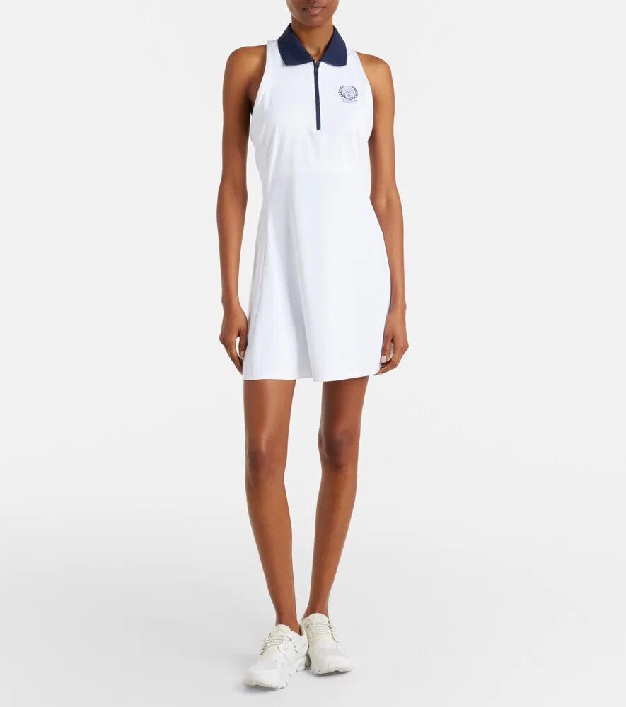 Мини-платье Wimbledon Polo Ralph Lauren, белый — фото 2