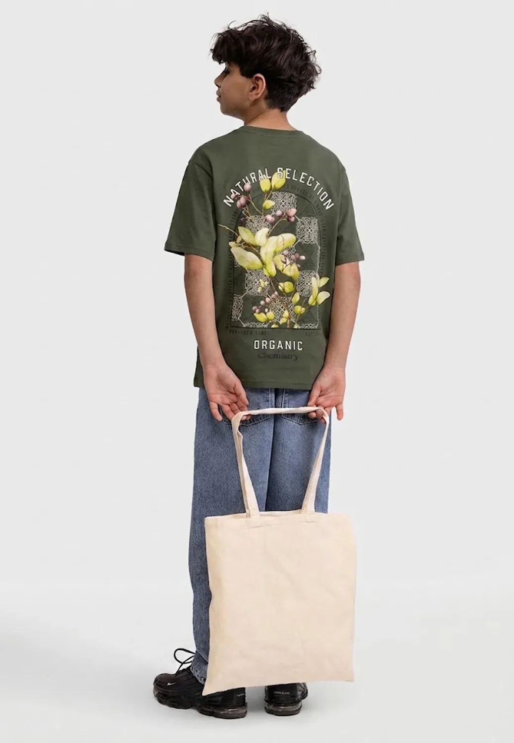 Футболка Jake свободного кроя, унисекс, с принтом Redefined Rebel, Agave Green — фото 2