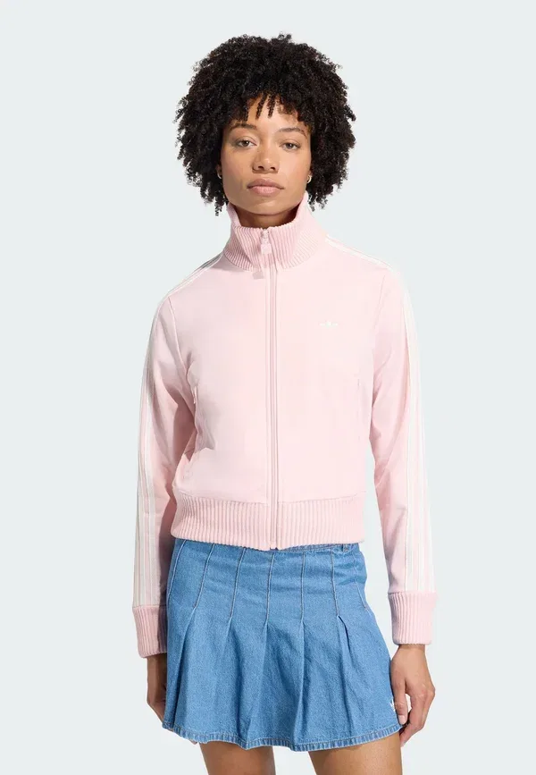Тренировочная куртка Firebird для трека Adidas Originals, розовый