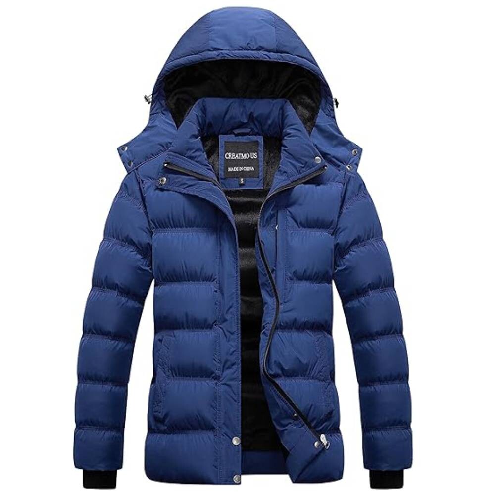 

Водонепроницаемая лыжная куртка Creatmo Us Padded Puffy, синий