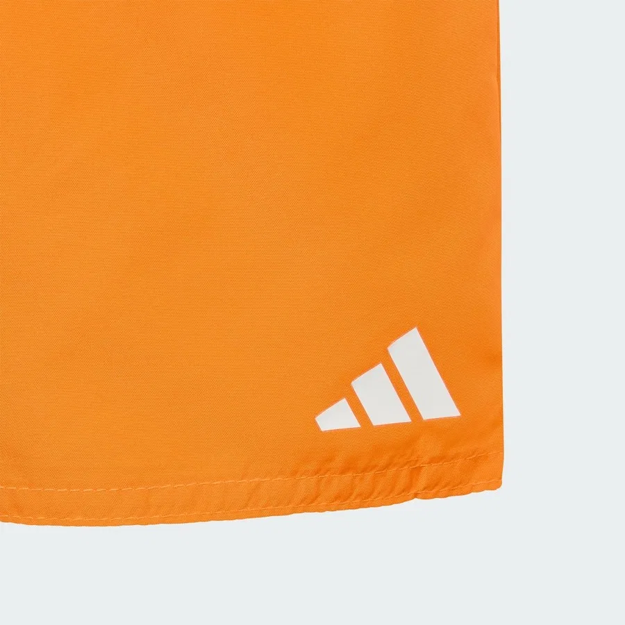 Детские плавки-шорты с принтом Sportswear KD3474 adidas, Оранжево-белый — фото 3