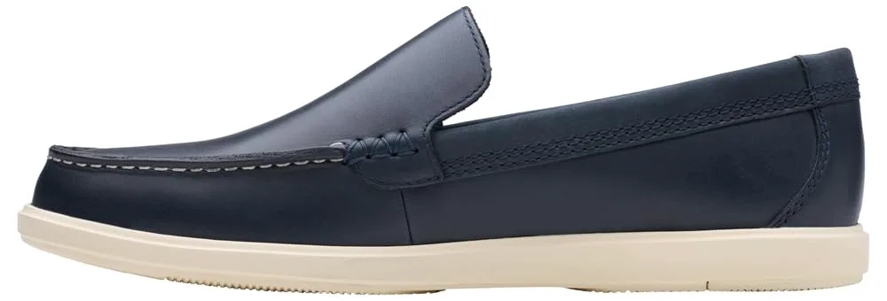 

Мужские мокасины-лоферы Clarks Bratton, темно-синие, размер 7,5 US No Brand, темно-синий