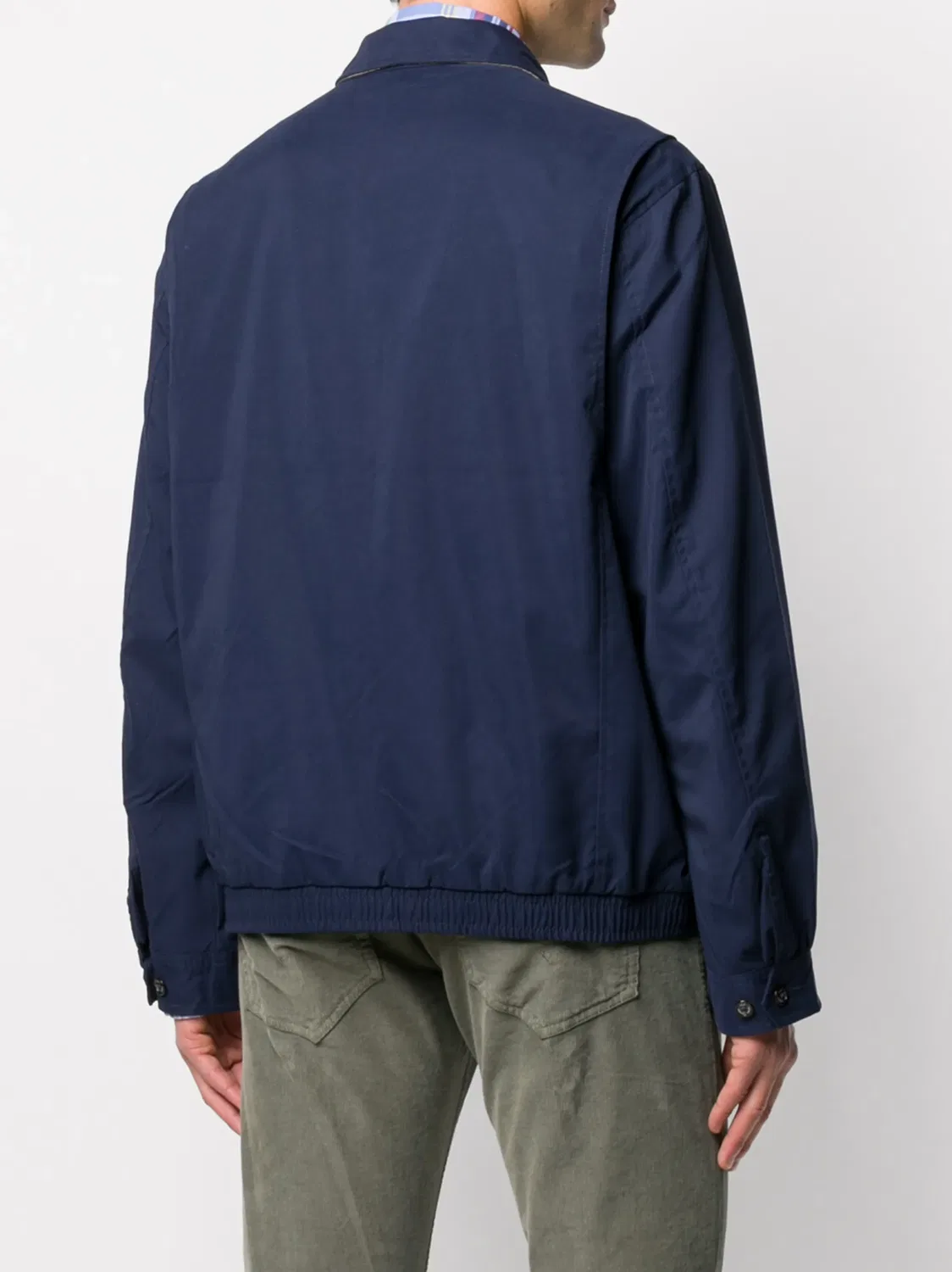 Polo Ralph Lauren Ветровка Harrington синяя — фото 4