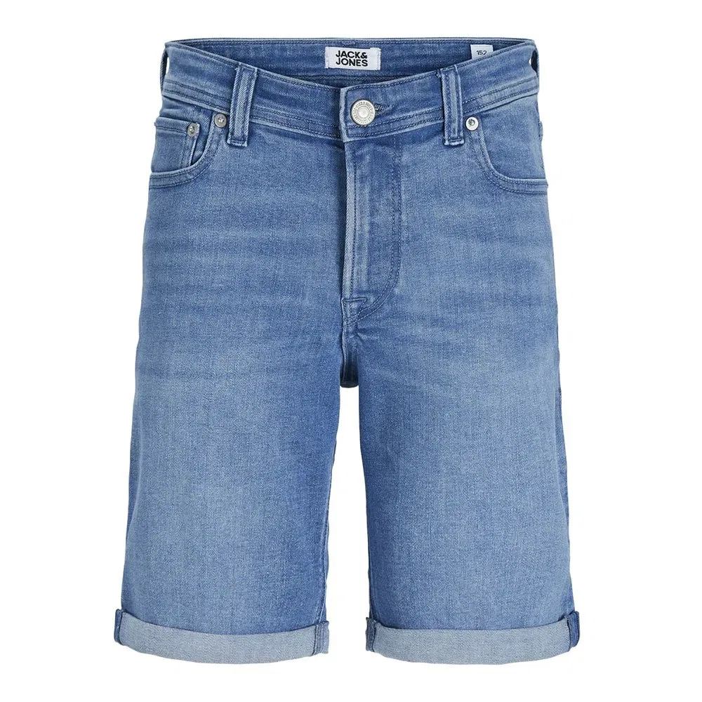 Шорты джинсовые Chris AM Jack & Jones, синий