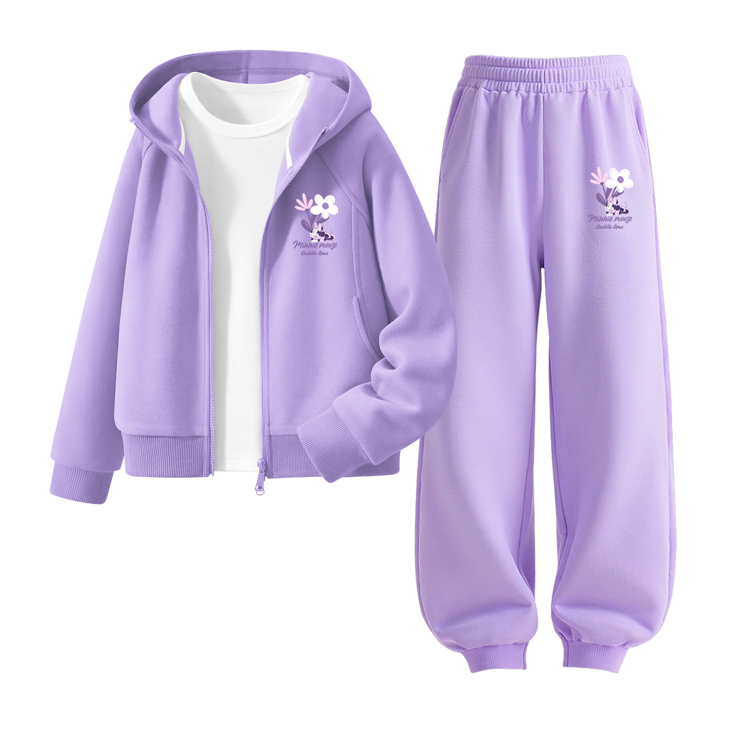 

Детский спортивный комплект Casual Sportswear 2 Piece Set Disney, фиолетовый