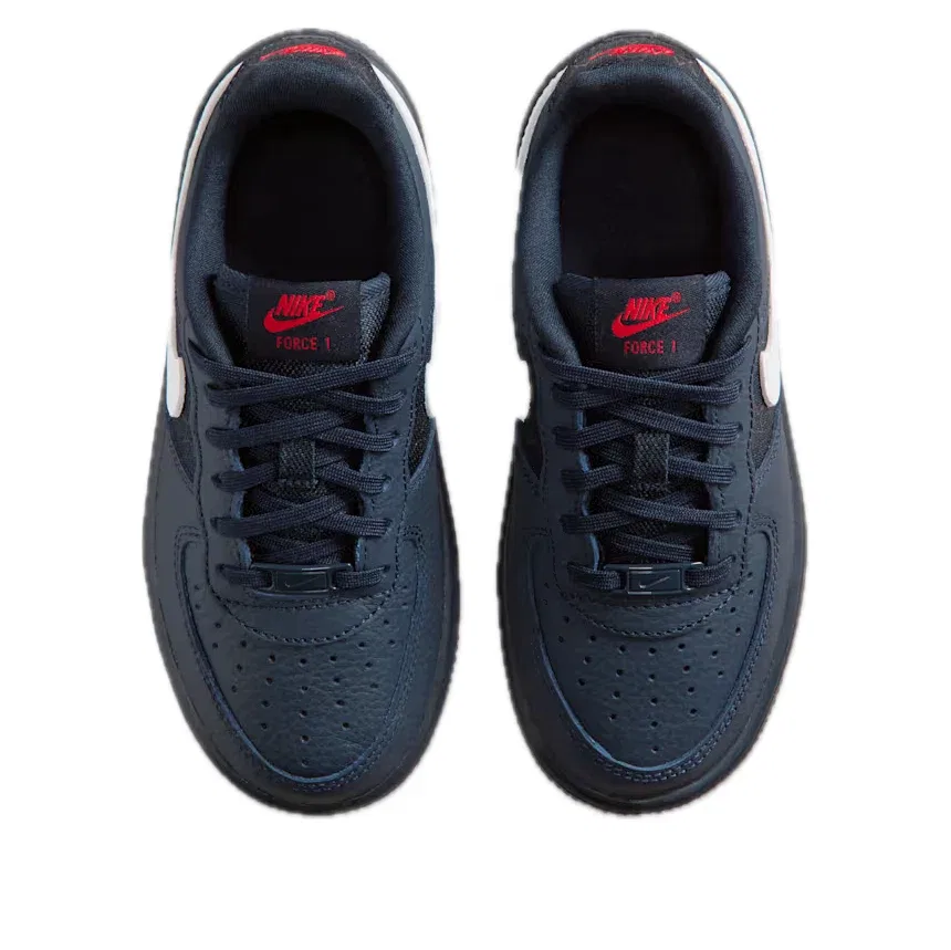 Детские кроссовки для мальчиков с шнуровкой Nike Air Force 1 Team USA Away, черный — фото 4