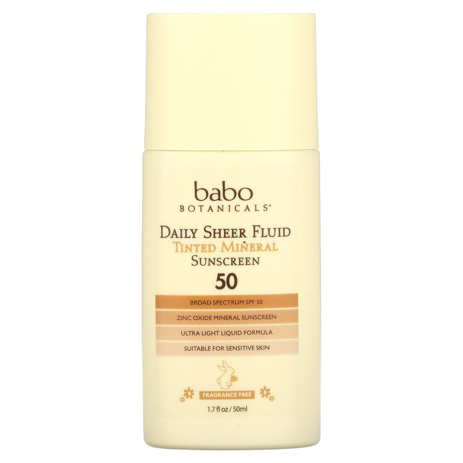 

Тонирующее Солнцезащитное Средство Babo Botanicals с минералами, 50 мл