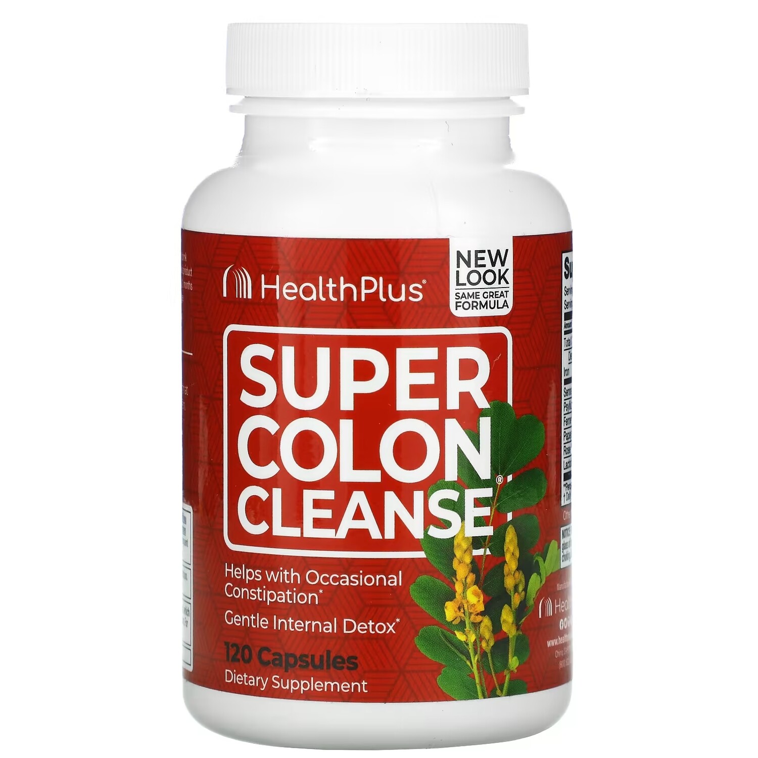 

Health Plus Super Colon Cleanse, 120 капсул