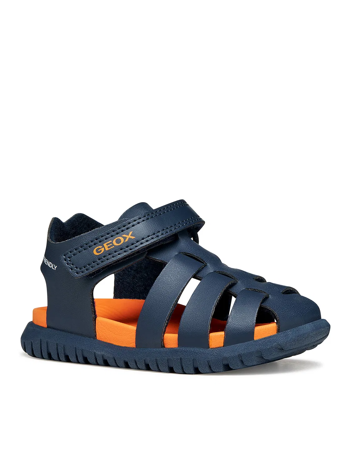 Сандалии для мальчика Sandal Fusbetto Bo Geox, темно-синий — фото 2