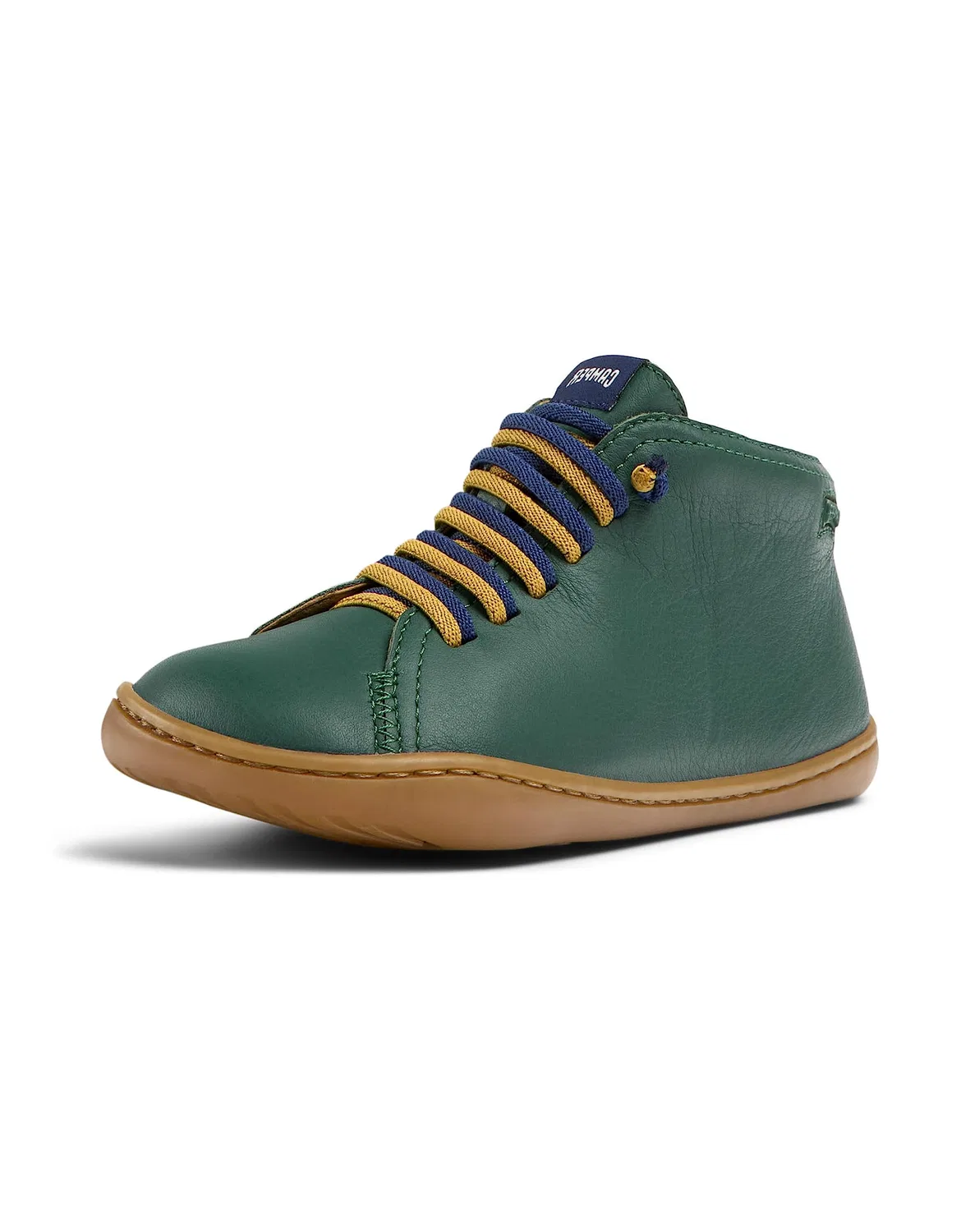 Ботинки детские Camper Peu Cami 90019, с эластичными шнурками, Dark Green