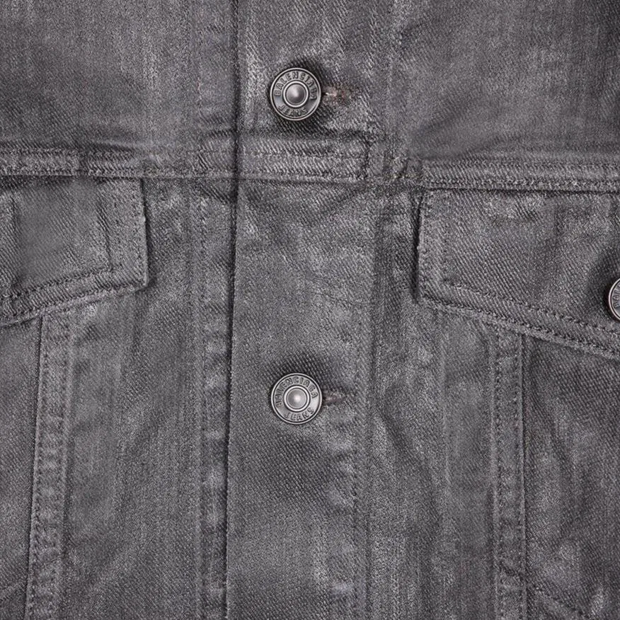 Мужская джинсовая куртка свободного кроя SS26 Denim Jacket Loose Fit Men's Balenciaga, Black — фото 4