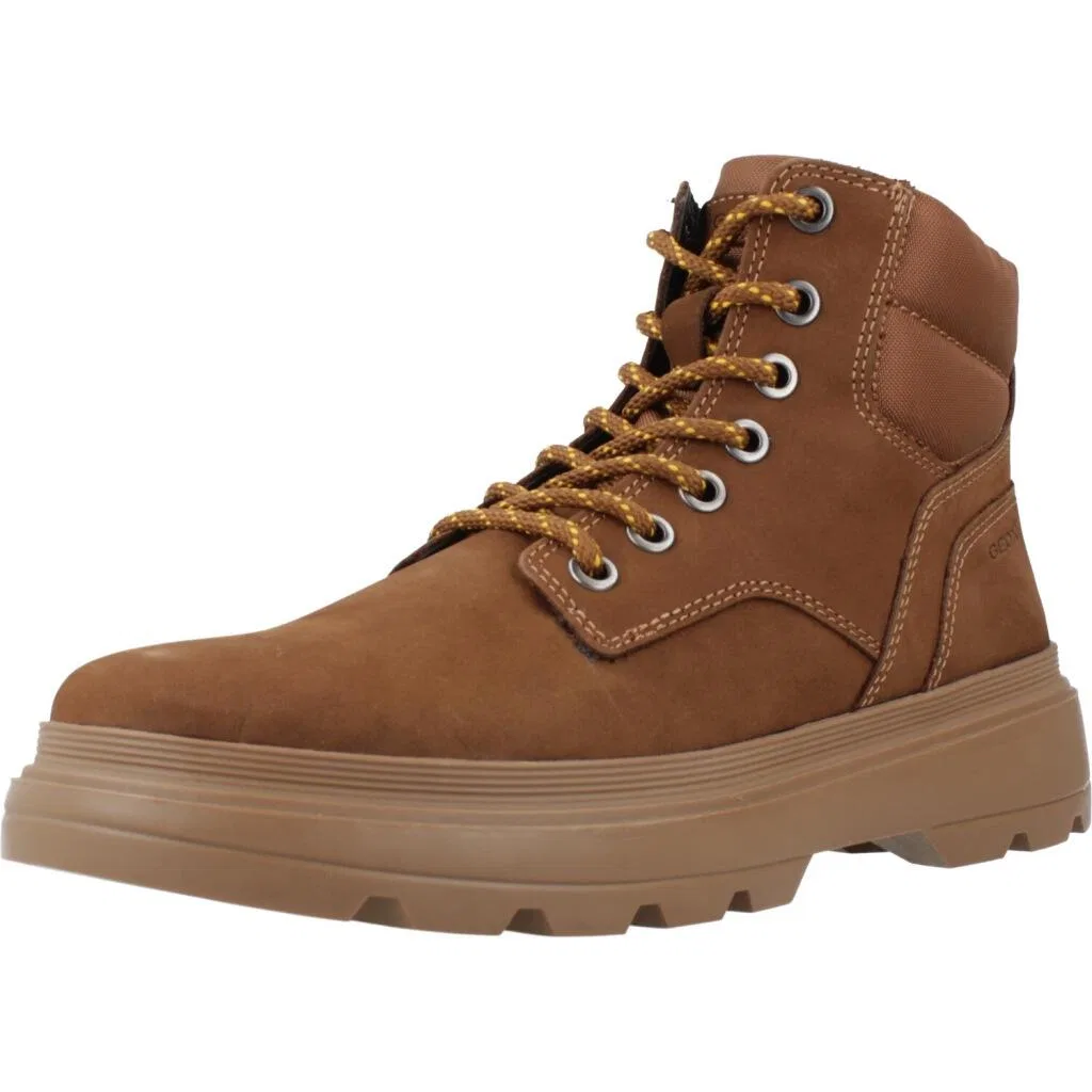 Детские ботинки для мальчиков с текстурой Geox J Kiddartah Boy, Brown