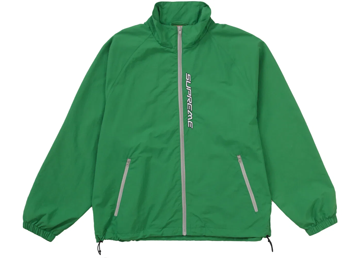 Мужская куртка с контрастной молнией Track Jacket Supreme, Green
