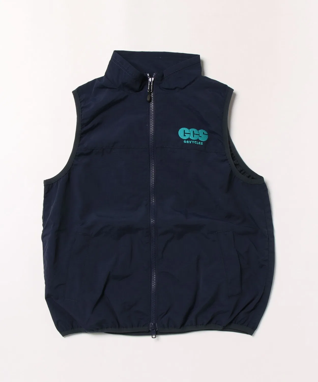 Детская куртка из легкого тафта с молнией Light Shell Taffeta Jacket GROOVY COLORS, Navy — фото 2