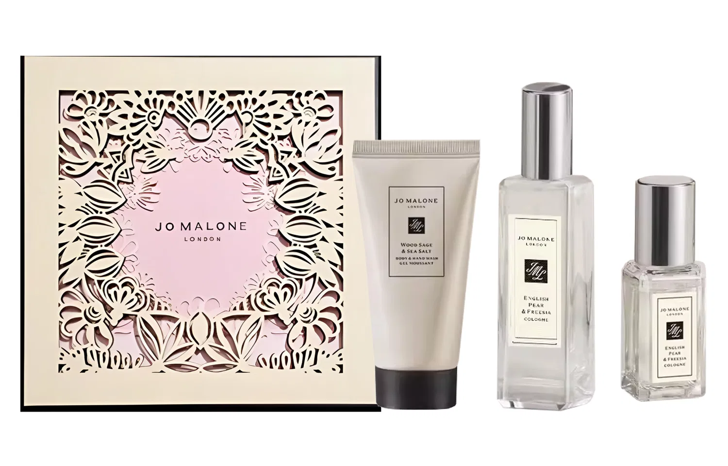 Парфюмерный набор English Pear & Freesia, Jo Malone London, 30 мл + 30 мл + 9 мл