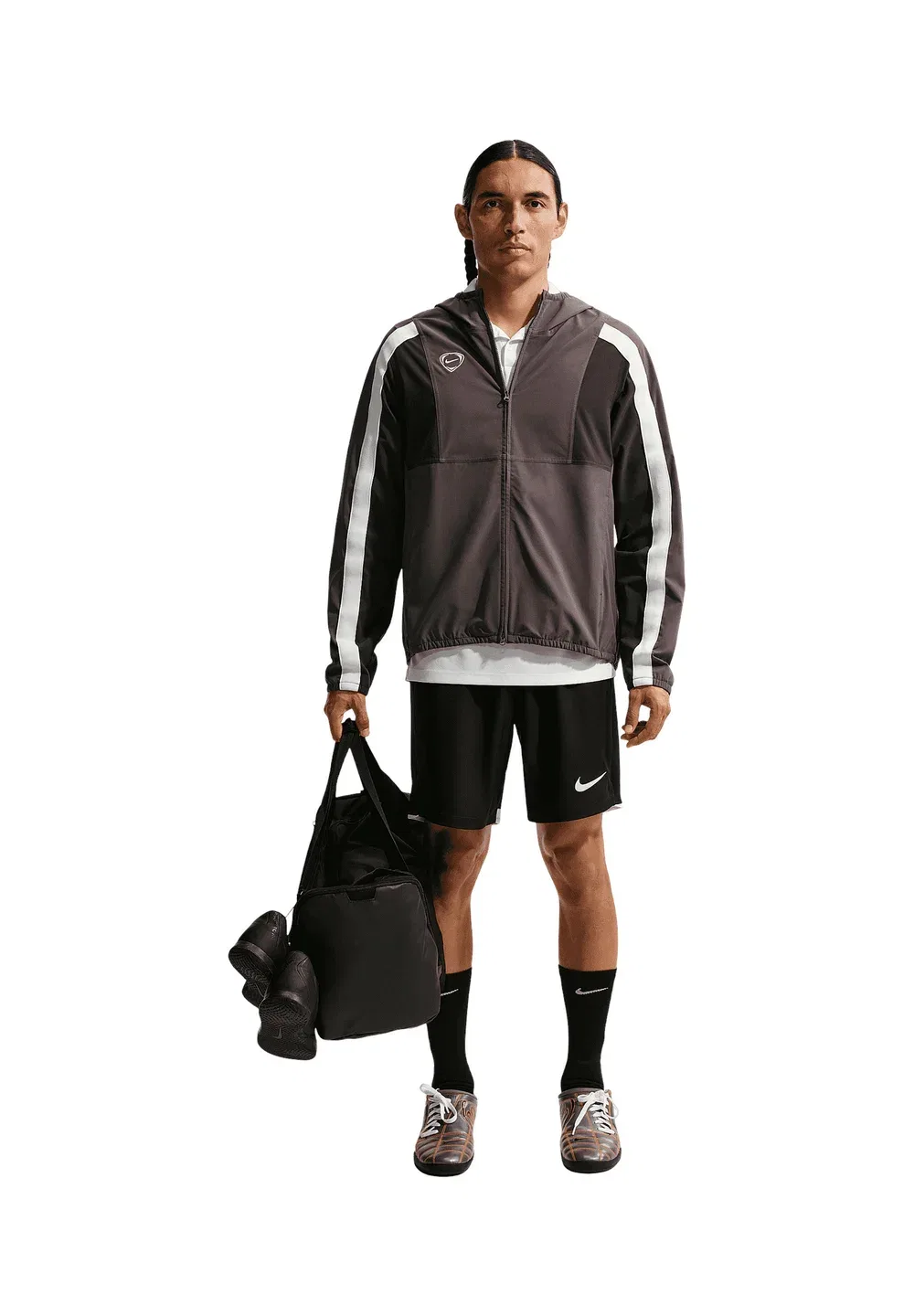 Laser vi Short fussball - текстиль для командного спорта - шорты - спортивные шорты Nike Performance, Schwarzweiss — фото 4