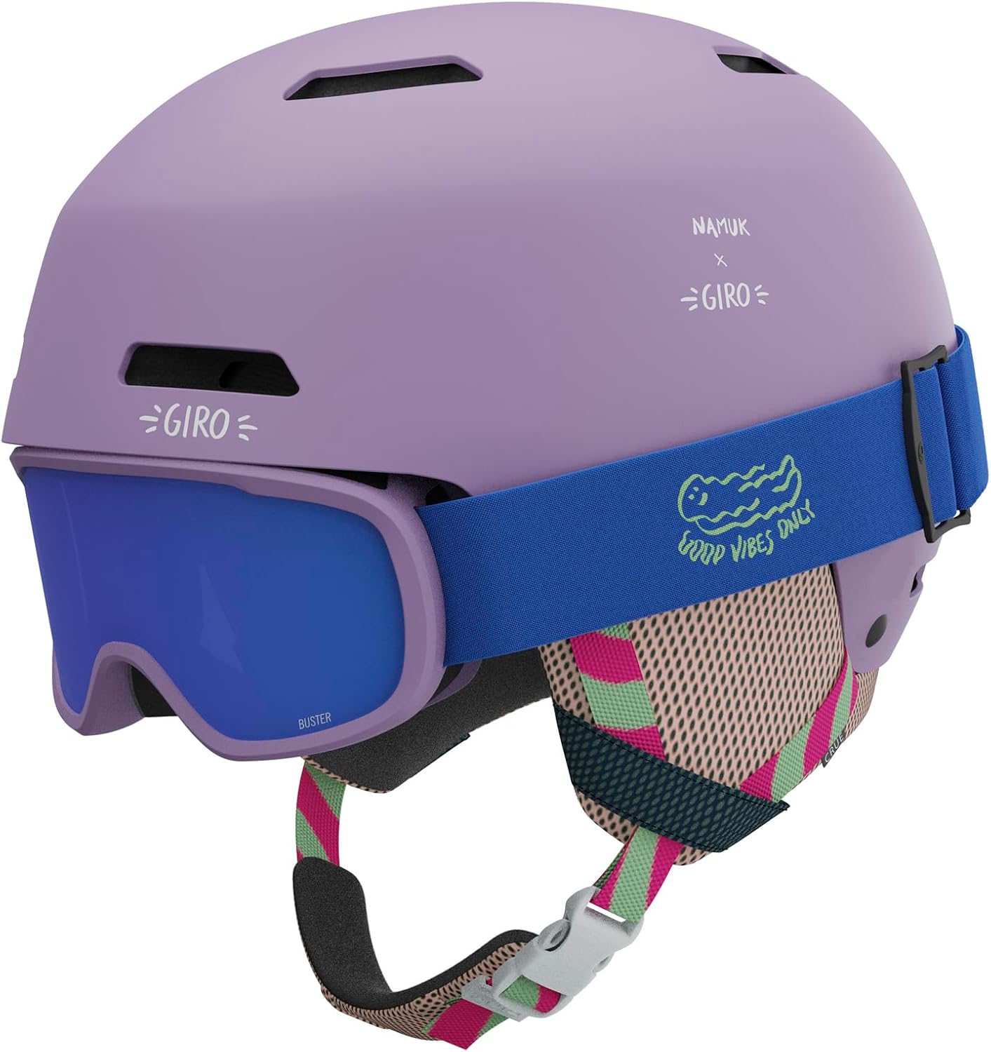 

Шлем для сноуборда Giro Crue 2022 - юниорский, (Combo) Ano Lime