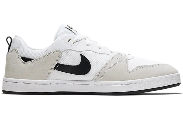 Кроссовки Nike SB Alleyoop, белый/светло-бежевый/черный — фото 2