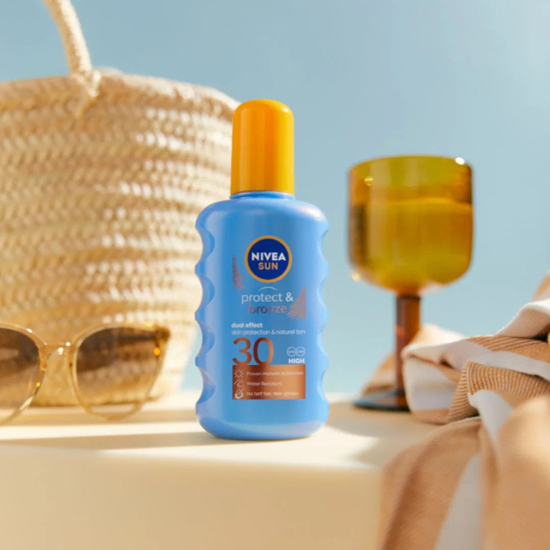 Спрей для загара 200 мл с SPF 30 NIVEA, Protect & Bronze — фото 3