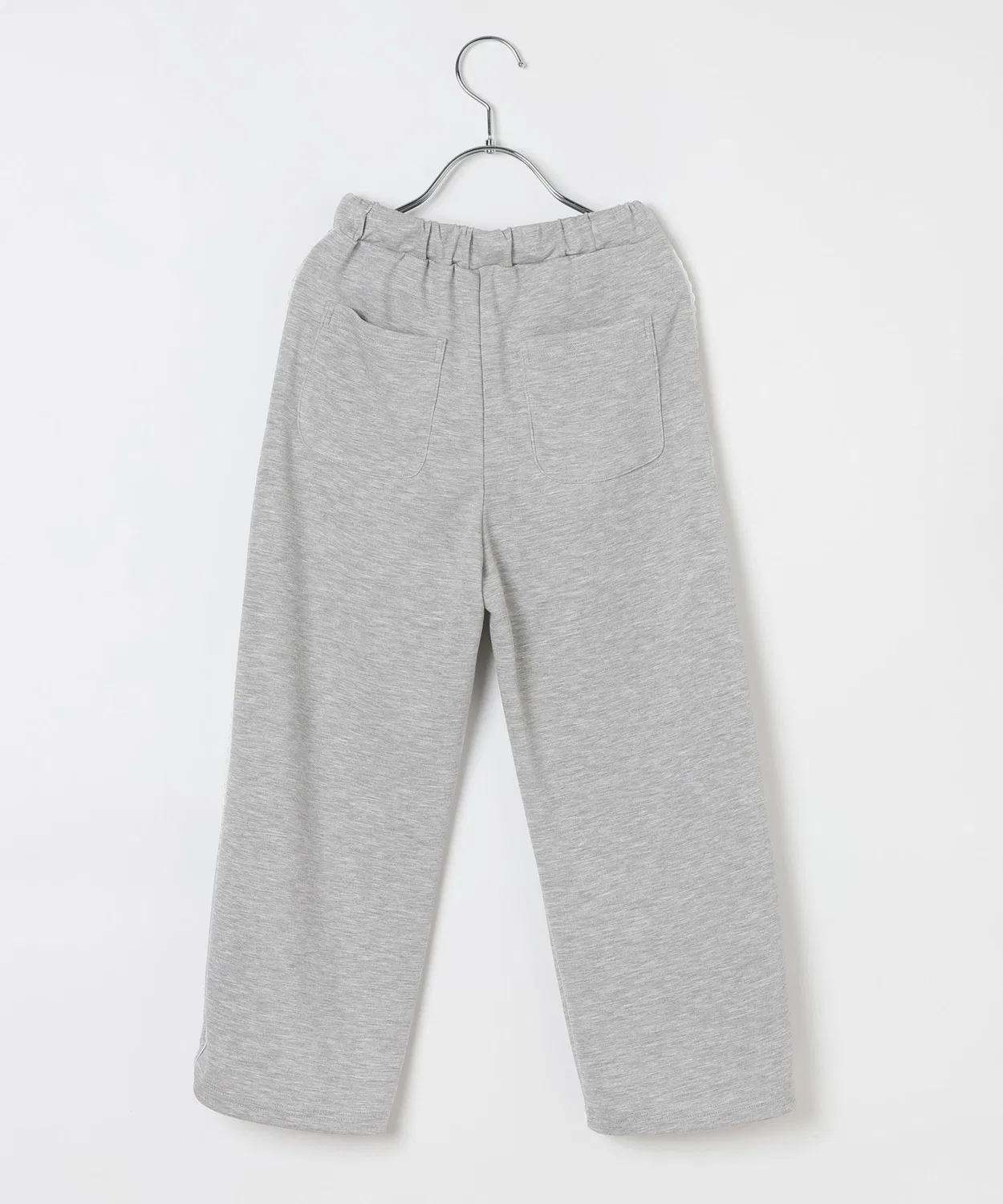 Детские спортивные брюки с кружевом, модель 1051630 GLOBAL WORK, Melange Gray — фото 2