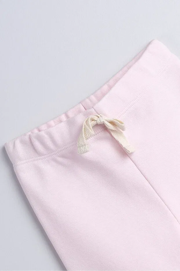 Детские леггинсы для девочек хлопковые Bondberro, Pink — фото 2