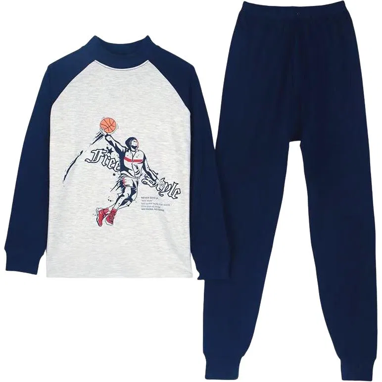 Детское термобелье Cotton Gene, Mock Neck Slam Dunk