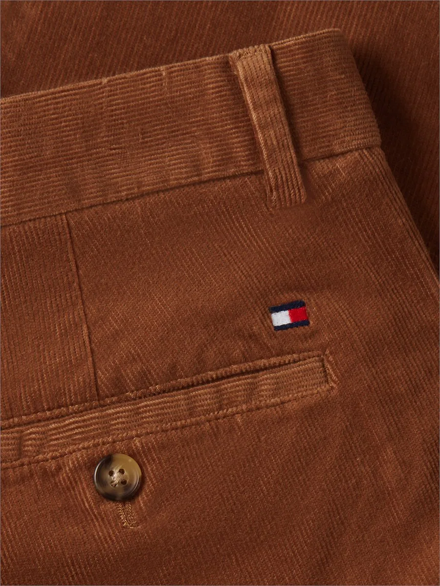 Брюки-чиносы TOMMY HILFIGER Slim fit 'Denton' цвета коньяк — фото 2