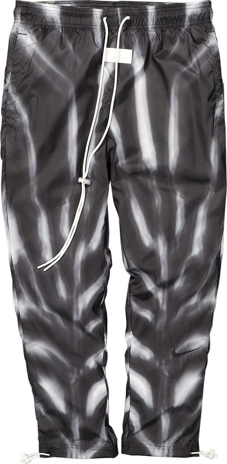 

Брюки Nike x Fear of God All Over Print Pants 'Black/Sail', черный