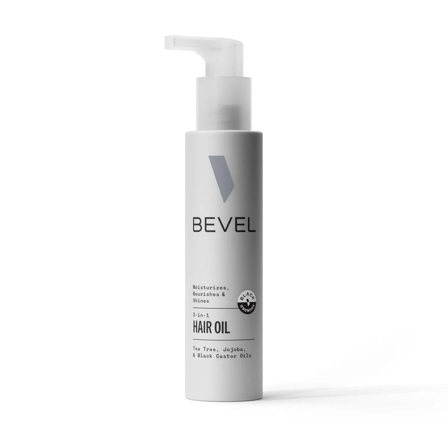 Масло для волос 3-в-1, Tea Tree, Jojoba, Jamaican Black Castor Oil, Bevel, 100.55 мл