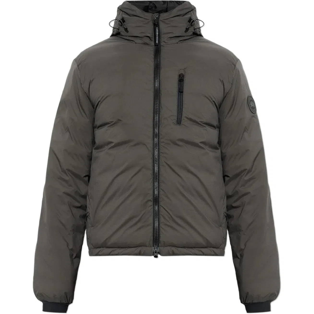 Мужское пуховик Canada Goose с капюшоном, Taupe