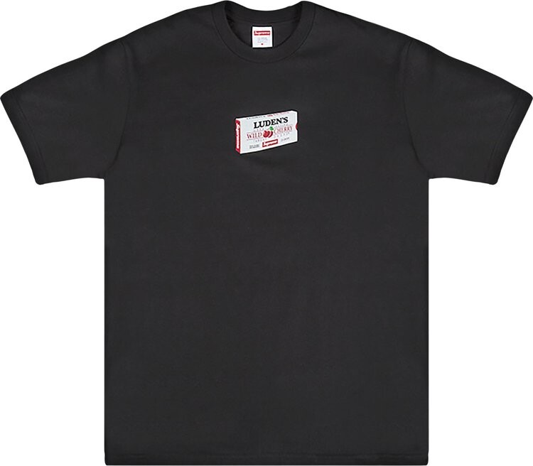 

Футболка Supreme Luden's T-Shirt 'Black', черный
